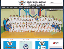 Tablet Screenshot of judo-koroska.com